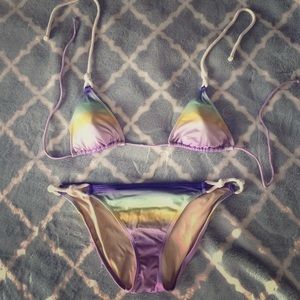 Ombré Rope Tie Bikini Set - Victoria’s Secret 💕